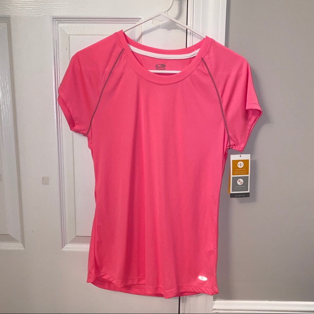 NWT C9 by Champion Neon Pink Workout Shirt